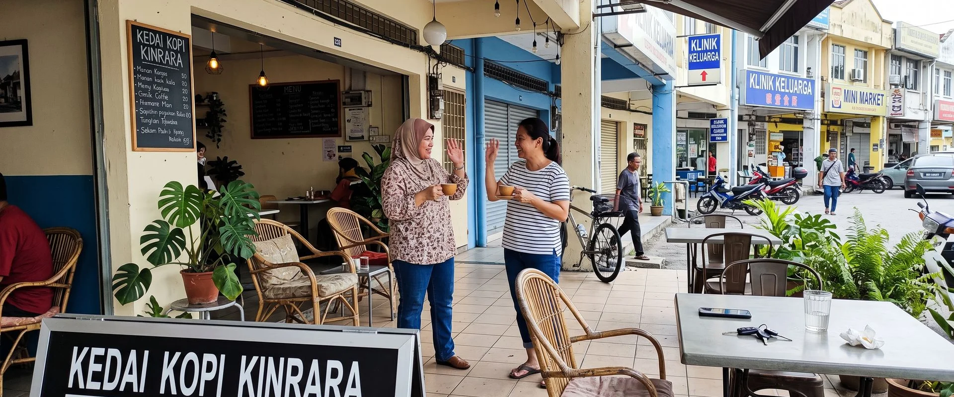cafe in Taman Kinrara, Puchong