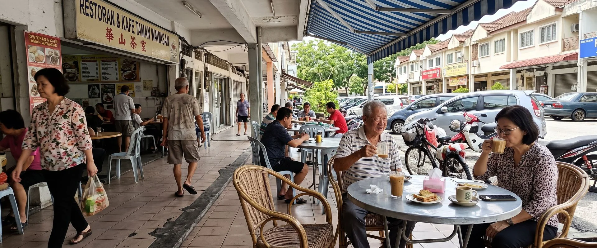 cafe in Taman Wawasan, Puchong
